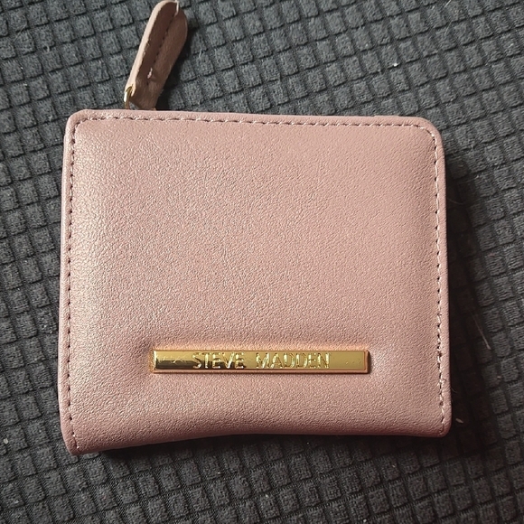 Steve Madden Handbags - Steve Madden French Wallet, Mauve